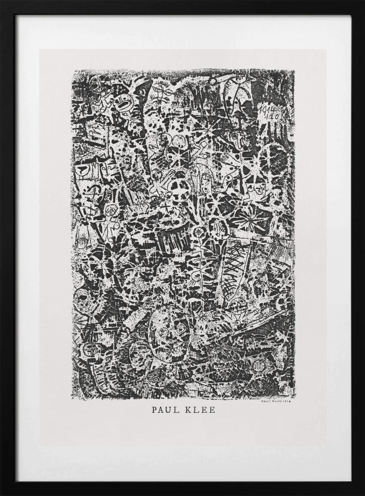 Small World 1914 - Art Print by Paul Klee