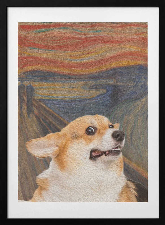 The Woof - Art Print by Artelele