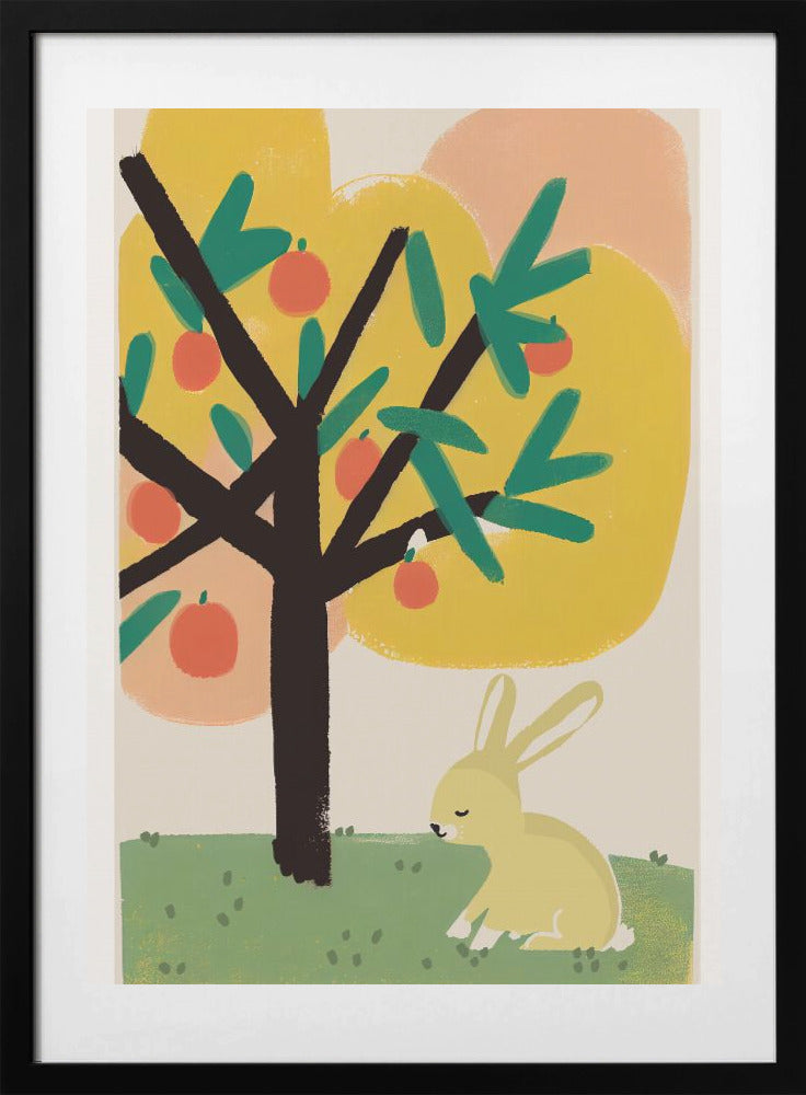 Dreaming Under Tree - Art Print by Treechild