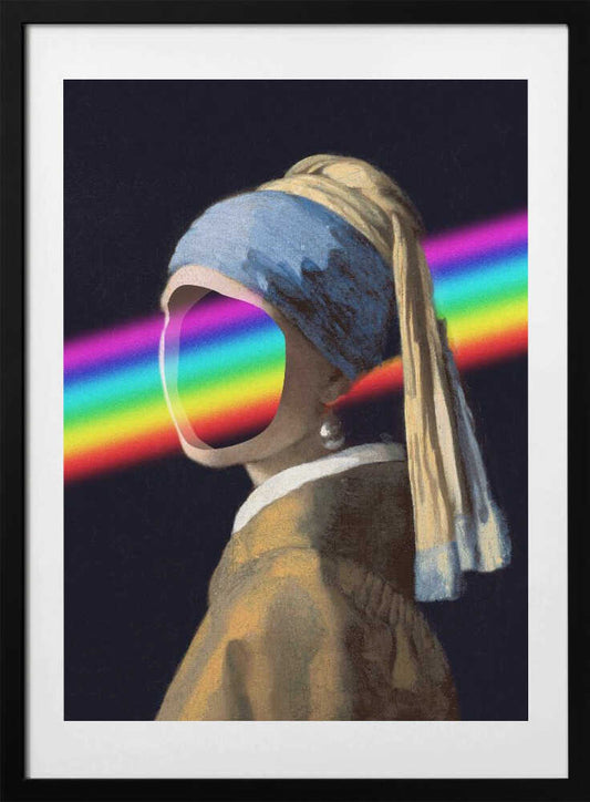 Rainbow Portrait - Art Print by Artelele