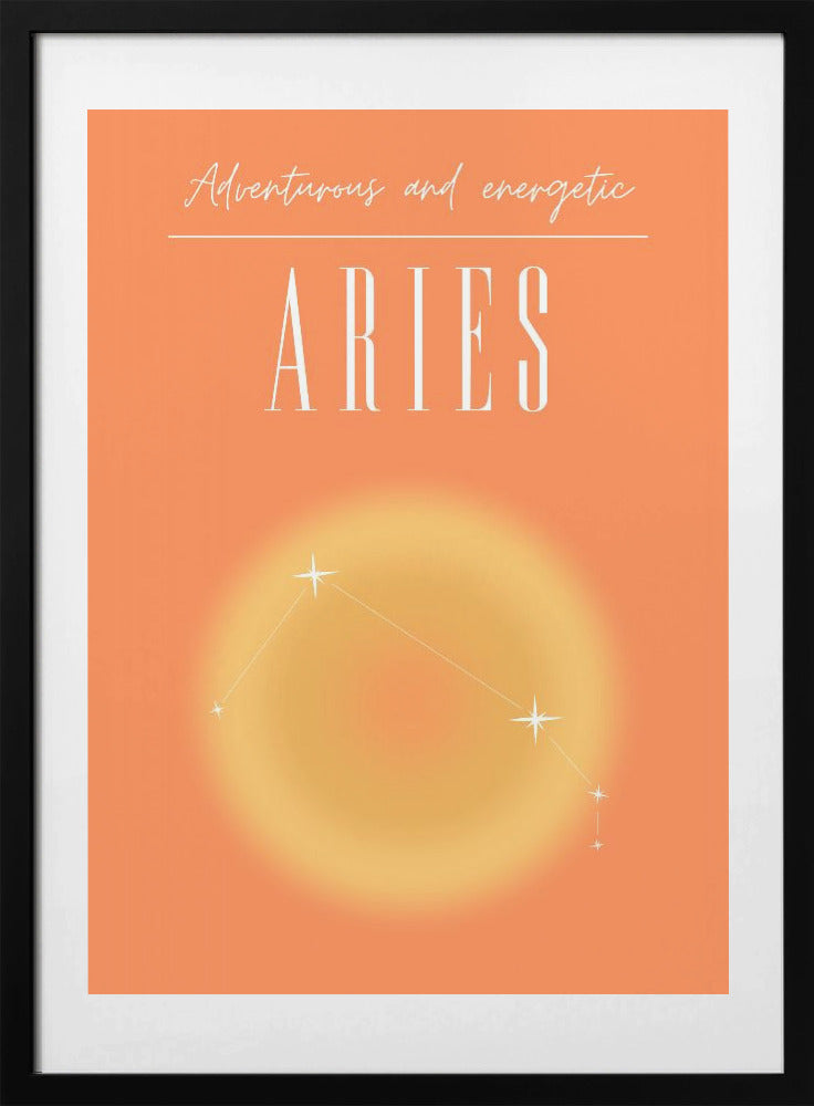 Aries Zodiac Print Art - Art Print by Amélie