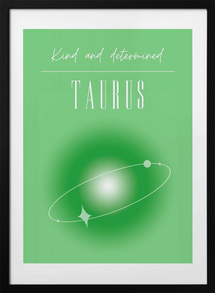 Taurus Zodiac Print Art - Art Print by Amélie
