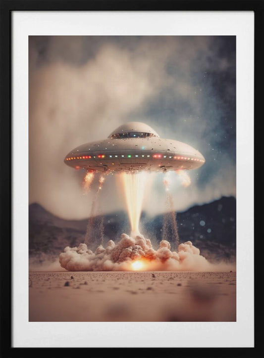 Galactic Ascent - Art Print by Treechild