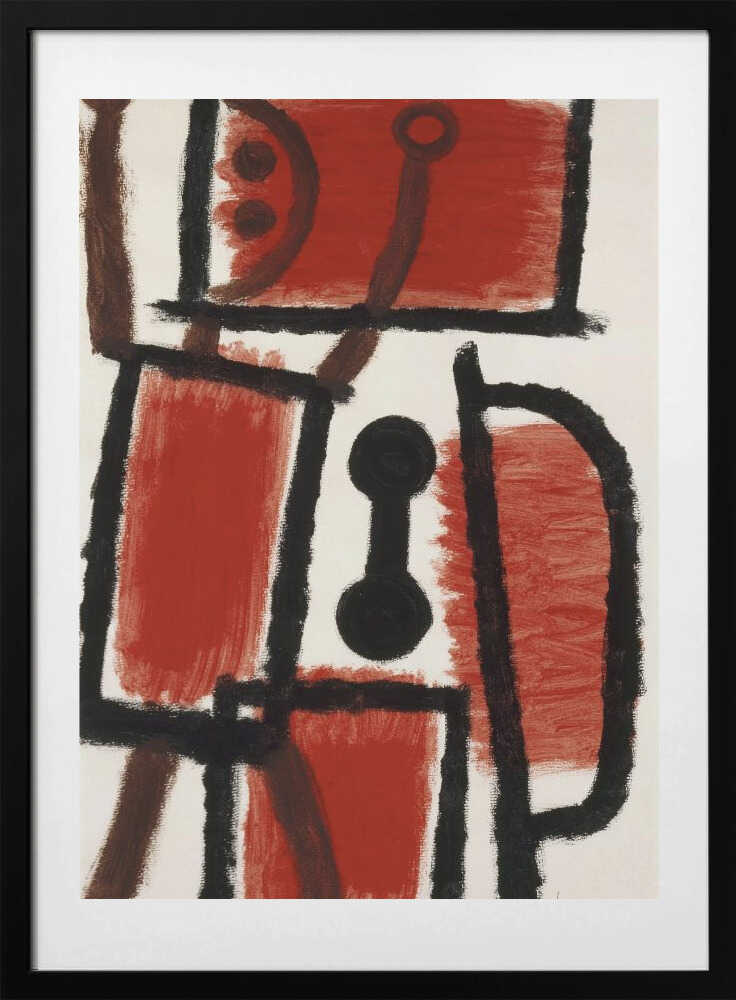 Locksmith 1940 - Art Print by Paul Klee