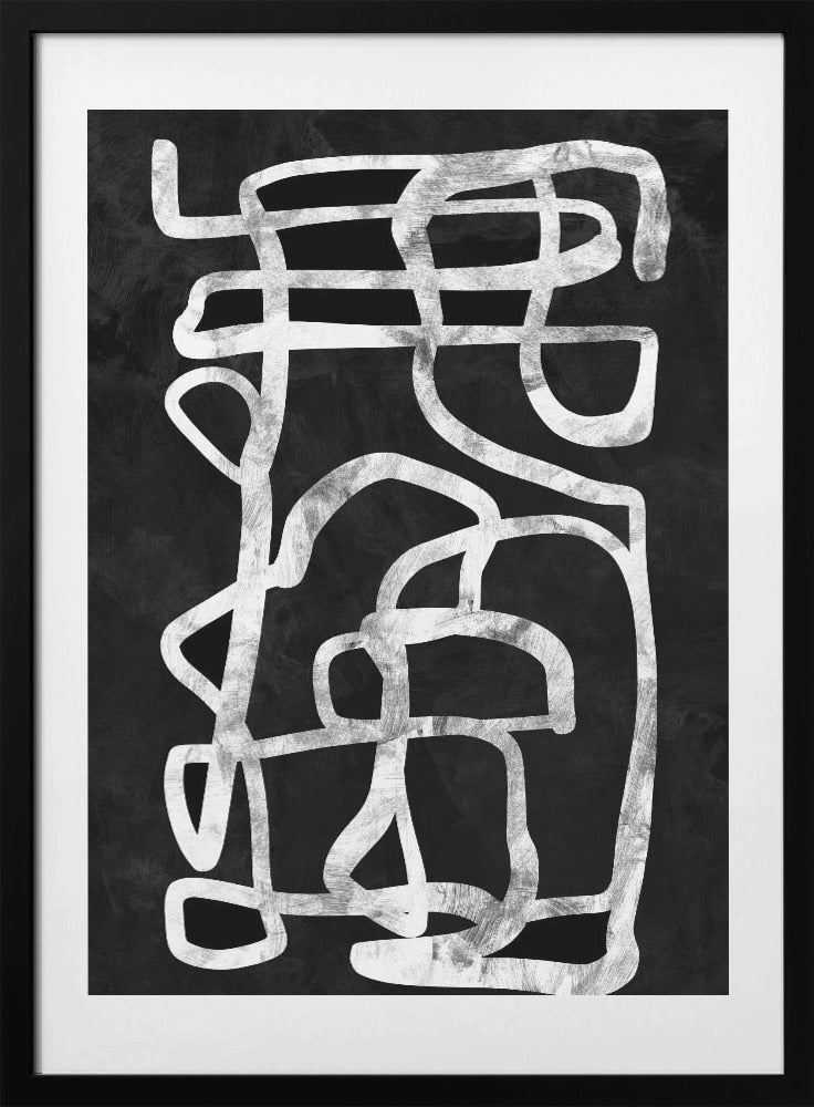 Storyline No2 - Art Print by Dan Hobday