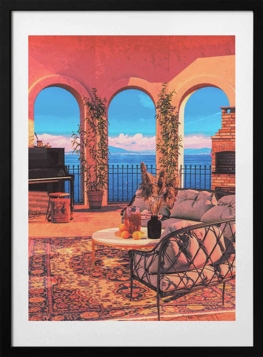 Piano Terrace - Art Print by CosmoZach