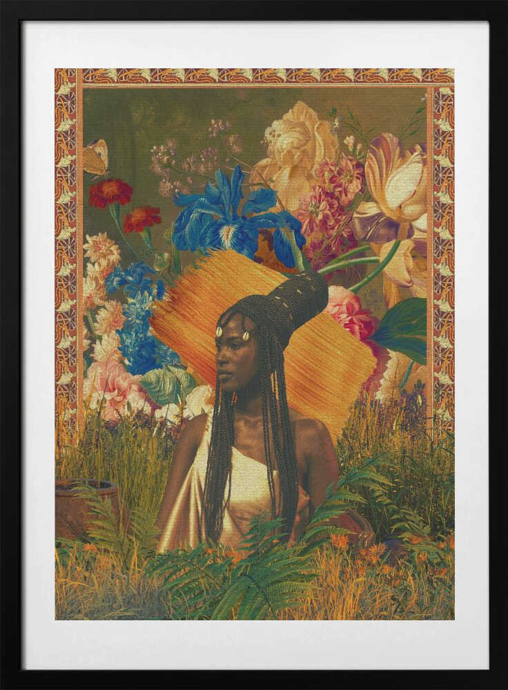 PAINTSTROKE QUEEN - Art Print by CosmoZach