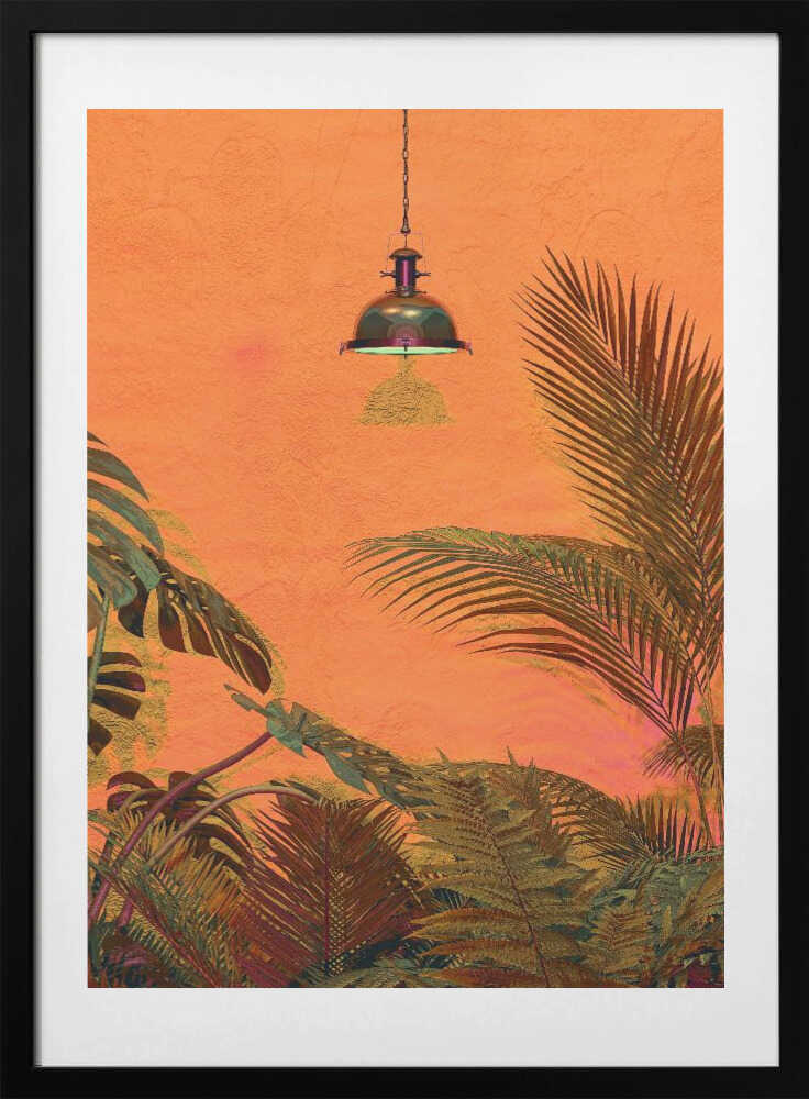 TROPICAL WALL - Art Print by CosmoZach