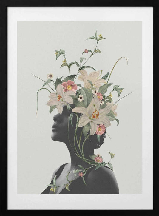 Lily flower - Art Print by Frida Floral Studio