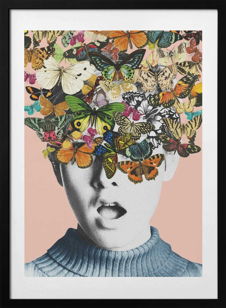Twiggy surprise - Art Print by Frida Floral Studio
