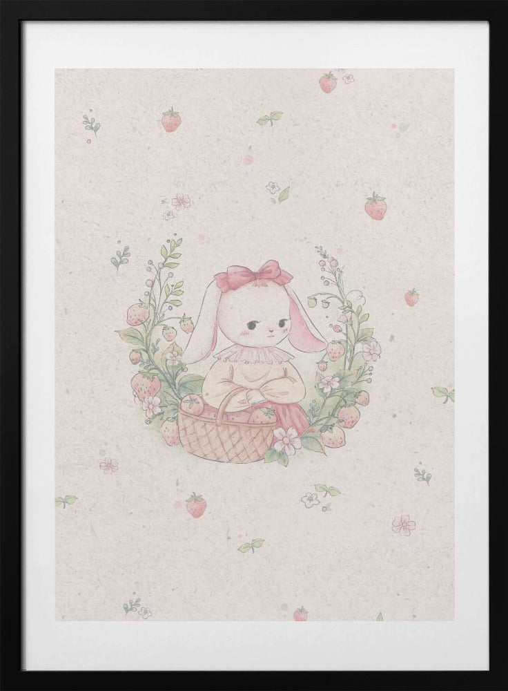 Lady bunny - Art Print by Xuan Thai