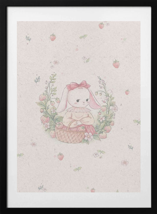 Lady bunny - Art Print by Xuan Thai