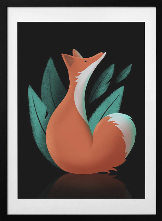 Foxy Trot - Art Print by Fadil Roze
