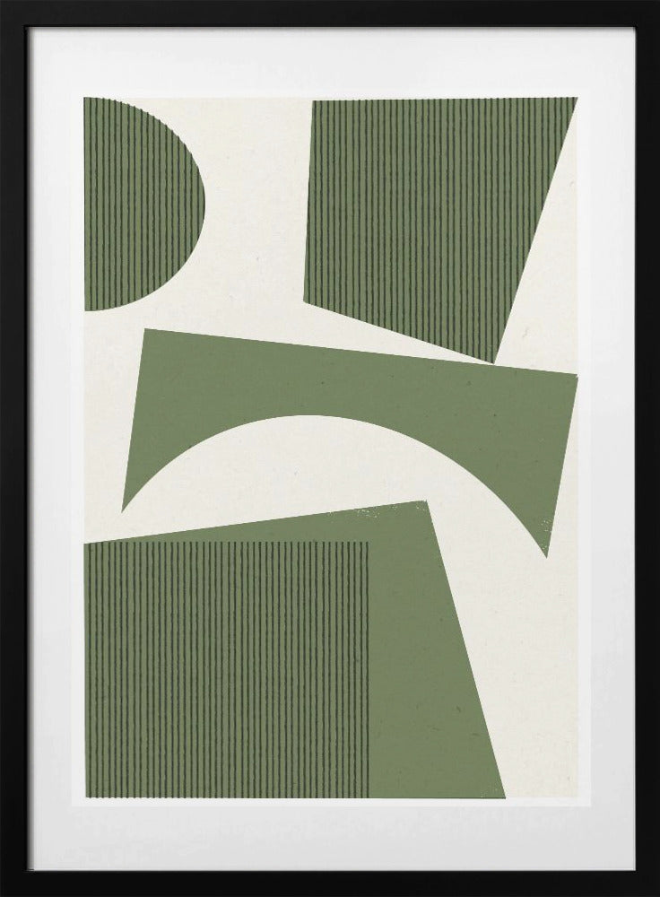 Geometric Harmony - Art Print by THE MIUUS STUDIO