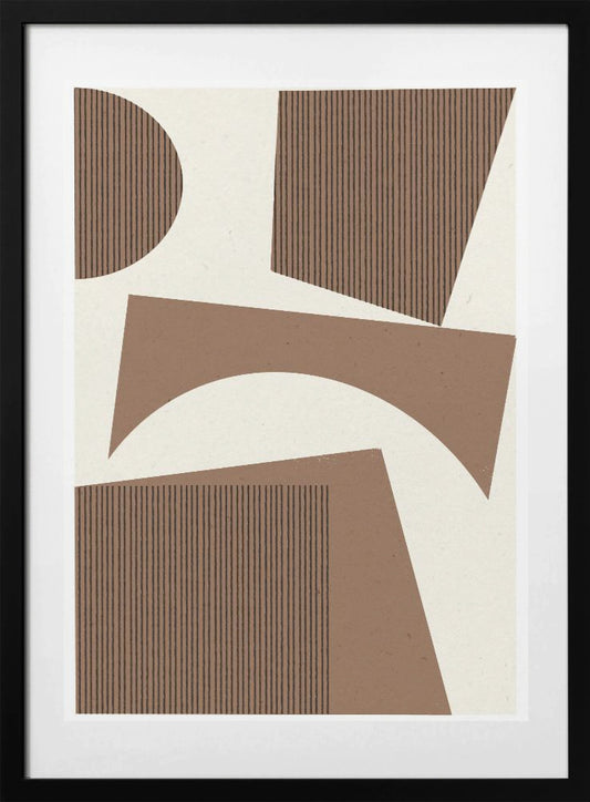 Geometric Harmony - Art Print by THE MIUUS STUDIO