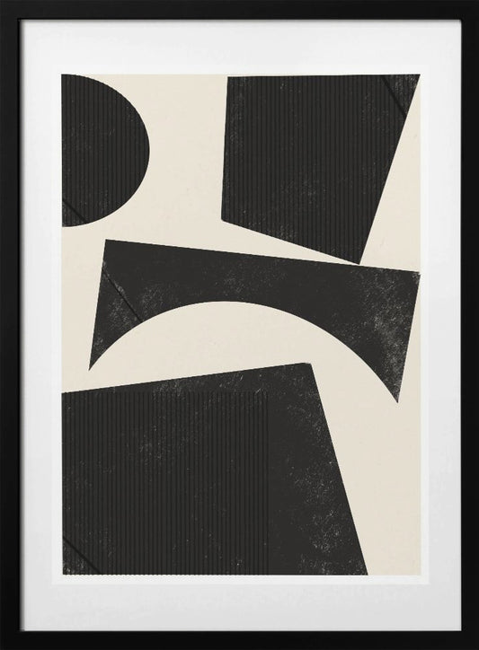 Geometric Harmony - Art Print by THE MIUUS STUDIO