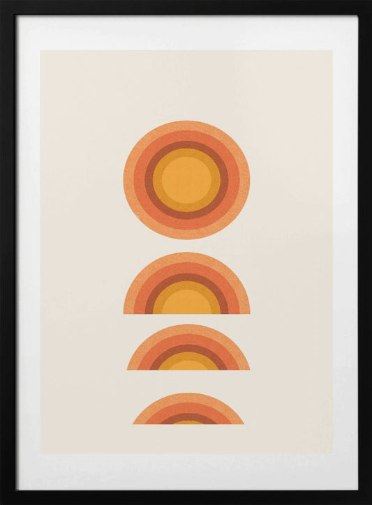 Sunset Echoes - Art Print by THE MIUUS STUDIO