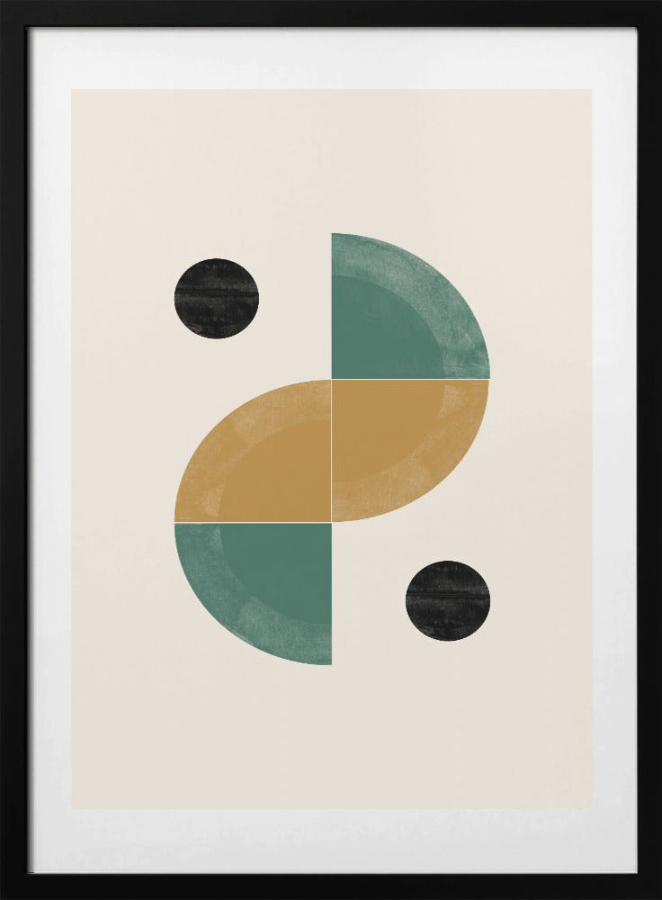 Geometric Harmony - Art Print by THE MIUUS STUDIO