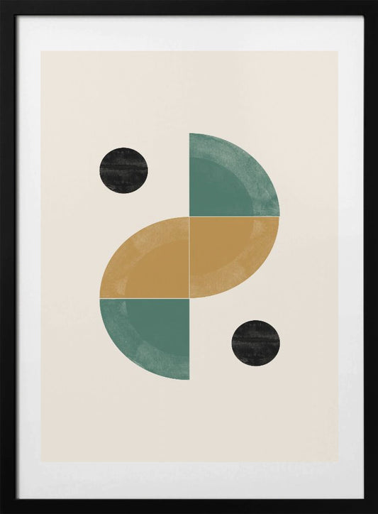 Geometric Harmony - Art Print by THE MIUUS STUDIO