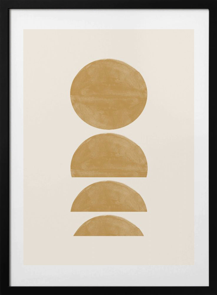 Golden Crescendos - Art Print by THE MIUUS STUDIO