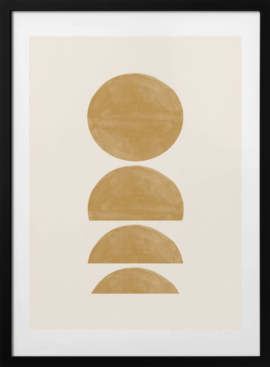Golden Crescendos - Art Print by THE MIUUS STUDIO