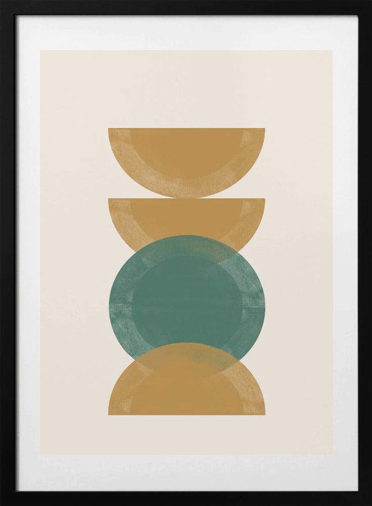 Geometric Harmony - Art Print by THE MIUUS STUDIO