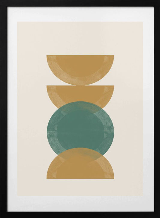 Geometric Harmony - Art Print by THE MIUUS STUDIO