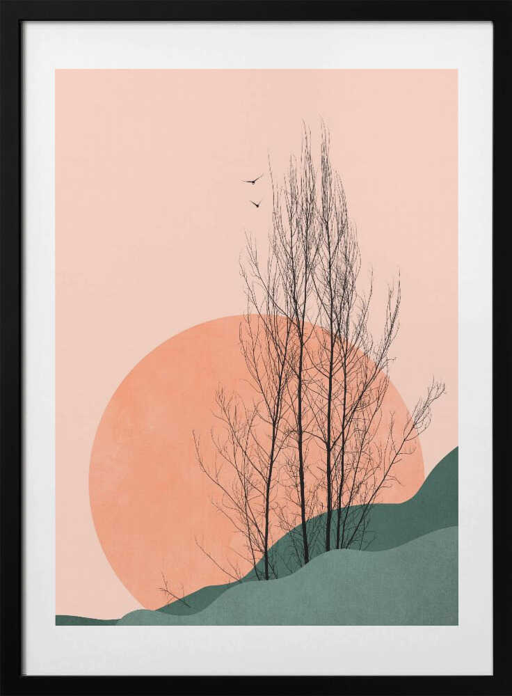 Sunset Memories - Art Print by Kubistika