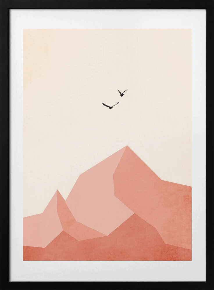 Zugspitze, Eins - Art Print by Kubistika