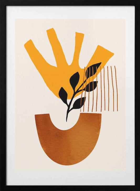 Sunshine Flower No.5 - Art Print by Kubistika