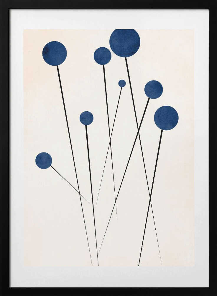 Wild Blueberries - Art Print by Kubistika