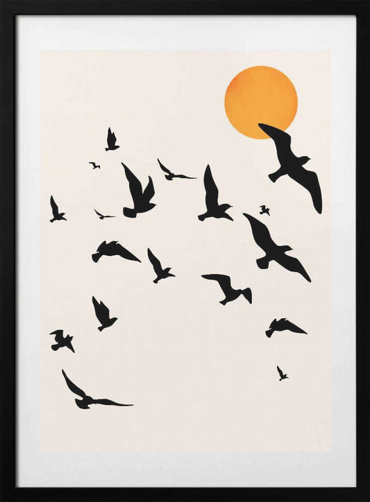 Dancing In the Sky - Art Print by Kubistika