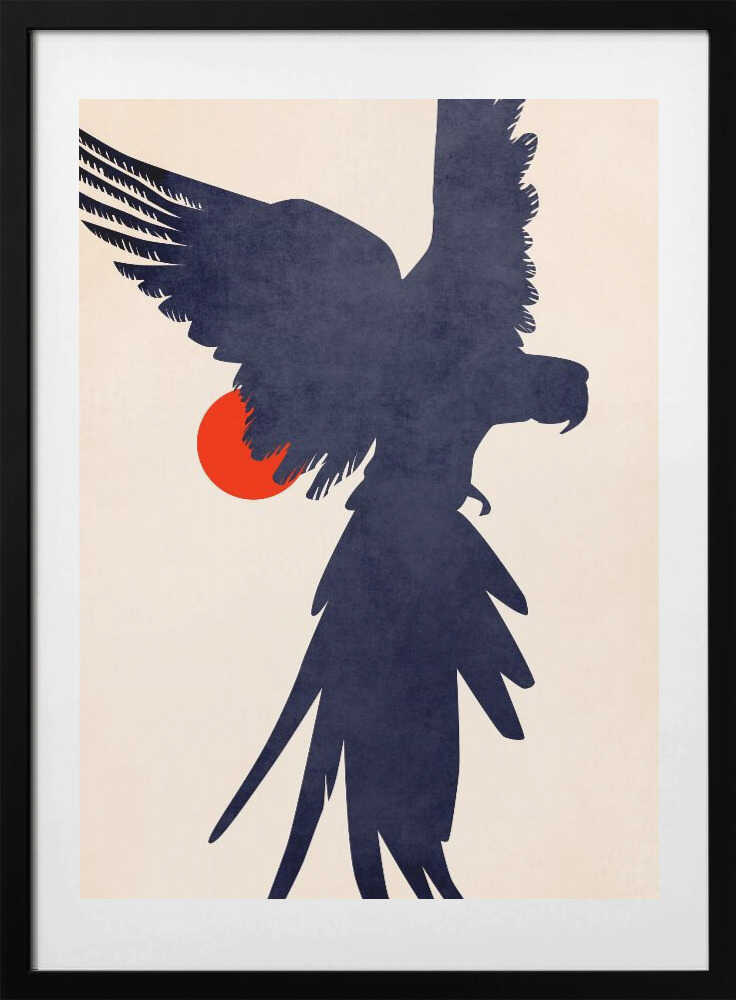 Parrot - Art Print by Kubistika