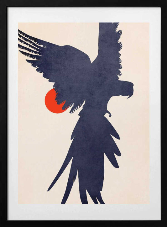 Parrot - Art Print by Kubistika