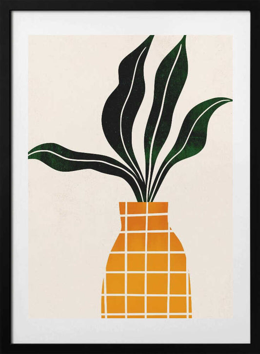 Peter, the Plant - Art Print by Kubistika