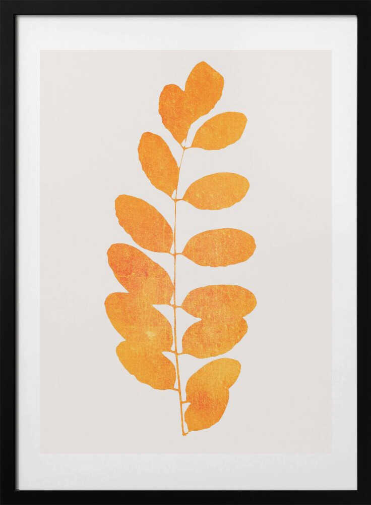 Oak Leaf - Art Print by Kubistika