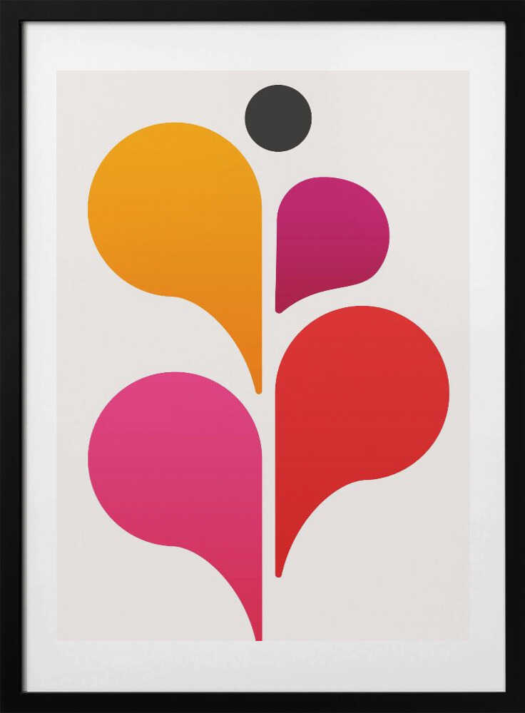 Abstract Dancer - Art Print by Kubistika