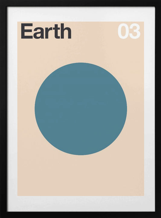 Earth - Art Print by Florent Bodart