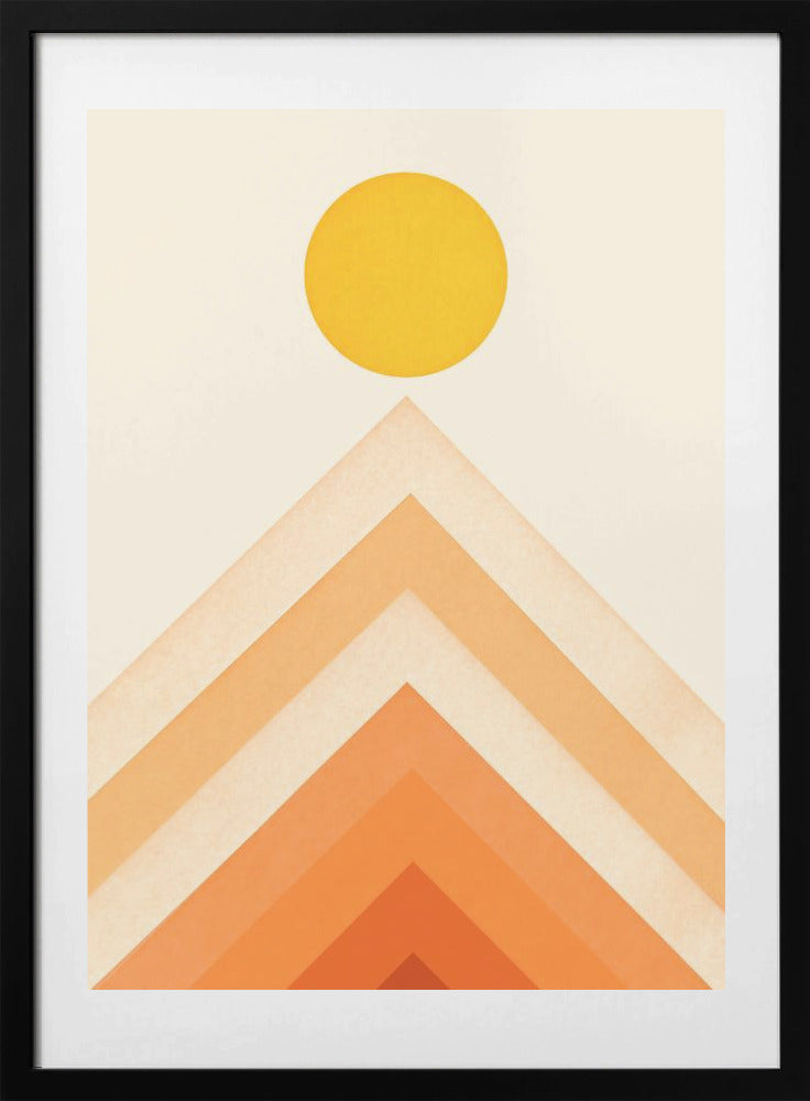Mountainscape Nº4 - Art Print by Florent Bodart