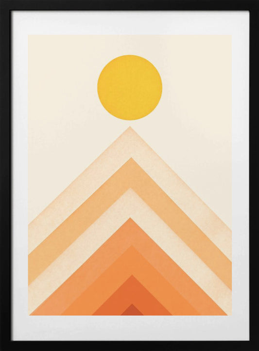 Mountainscape Nº4 - Art Print by Florent Bodart