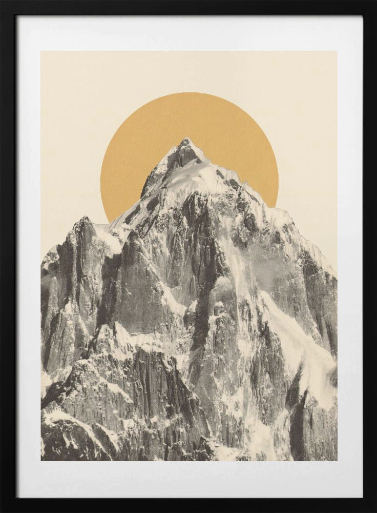 Mountainscape - Art Print by Florent Bodart