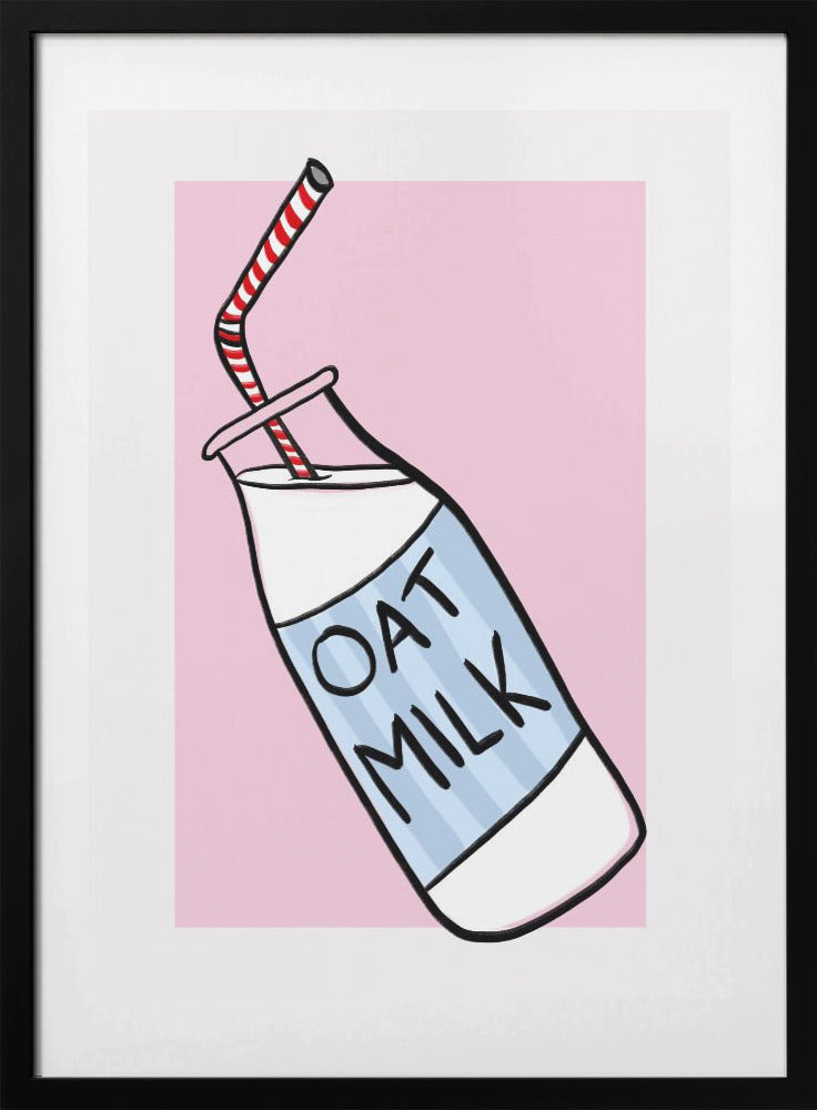 Oat Milk Delight - Art Print by Athene Fritsch