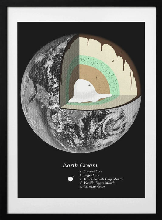 Sweet Earth - Art Print by Florent Bodart