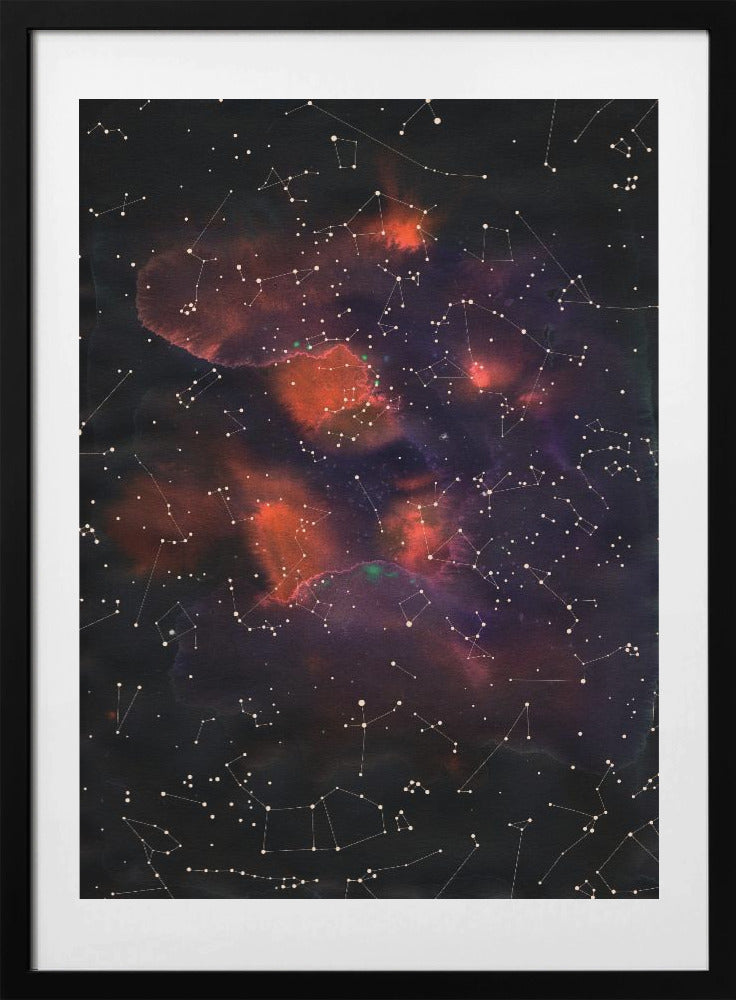 Le Cosmos - Art Print by Florent Bodart