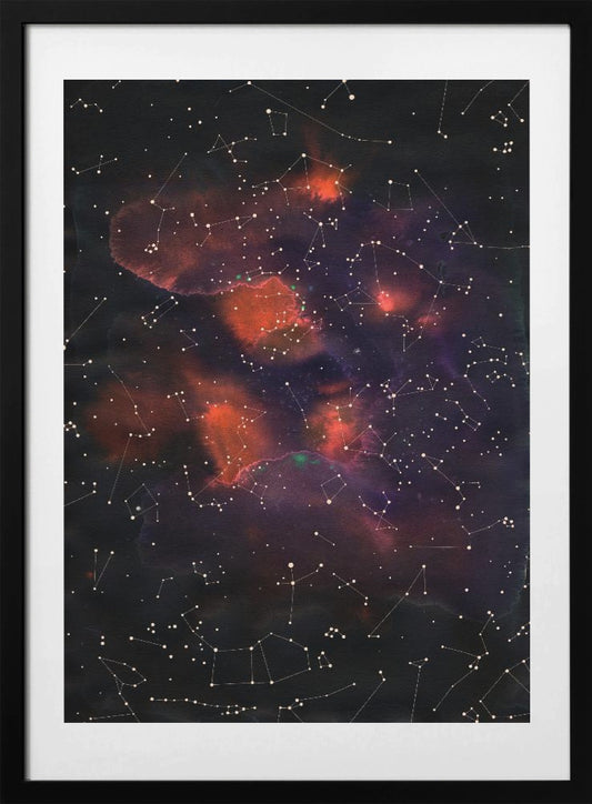 Le Cosmos - Art Print by Florent Bodart