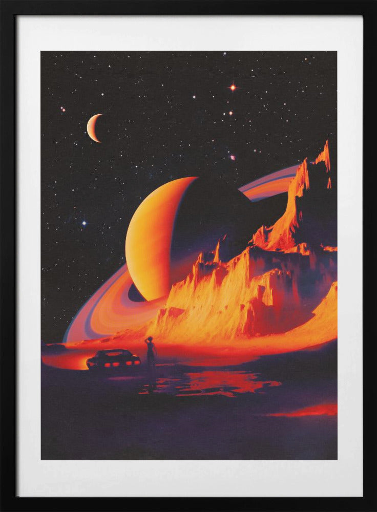 Alien Landscape - Art Print by Taudalpoi