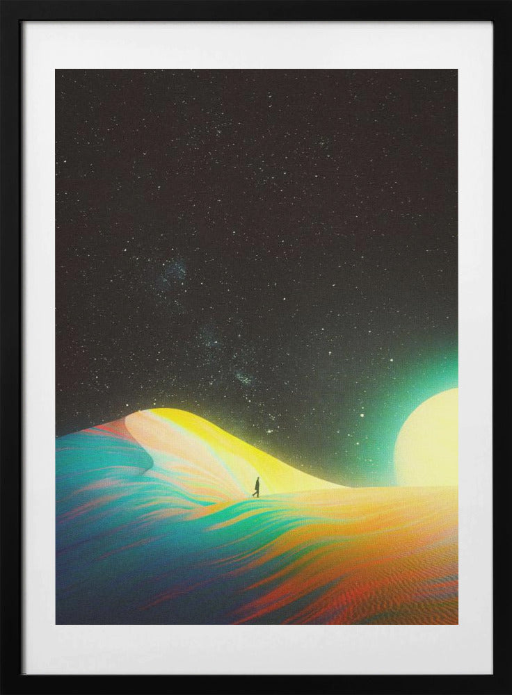 The Source of Happiness - Art Print by Taudalpoi