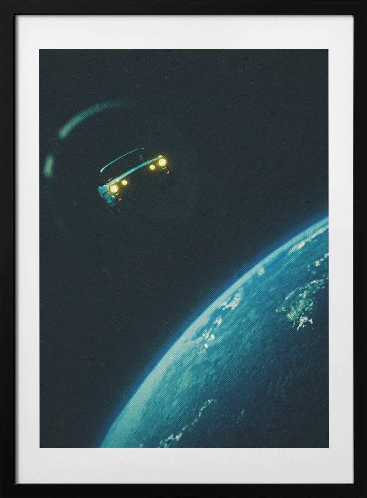 Road Trip In Space - Art Print by Taudalpoi