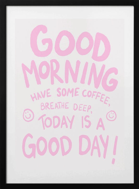 Cheerful Start - Art Print by Athene Fritsch