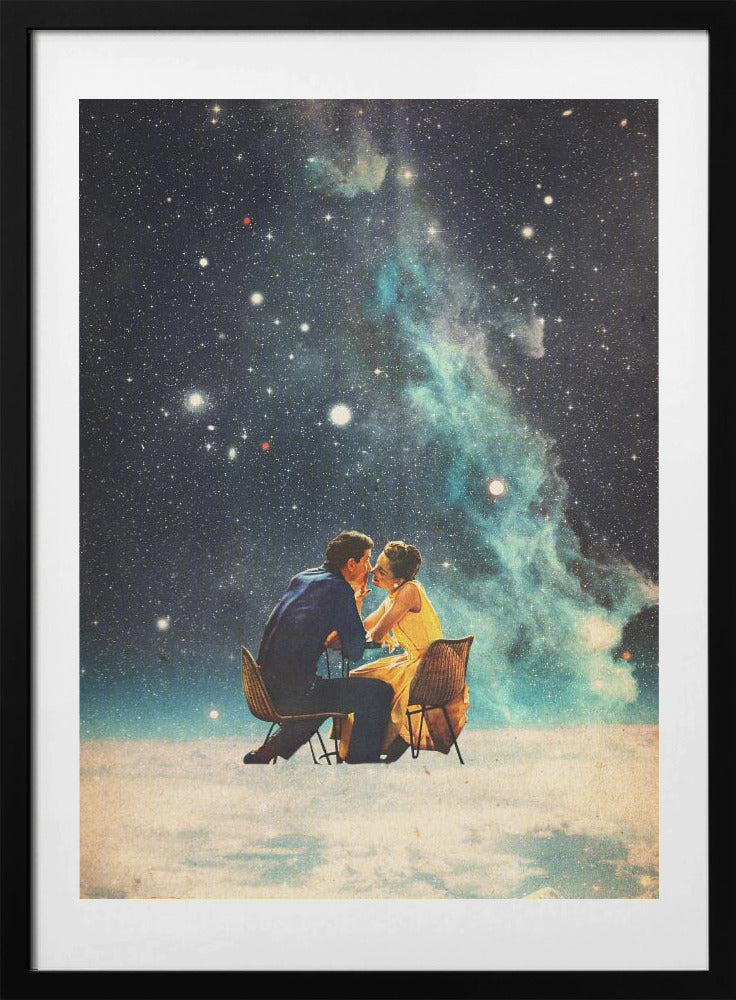 I'll Take You To the Stars for a Second Date - Art Print by Frank Moth